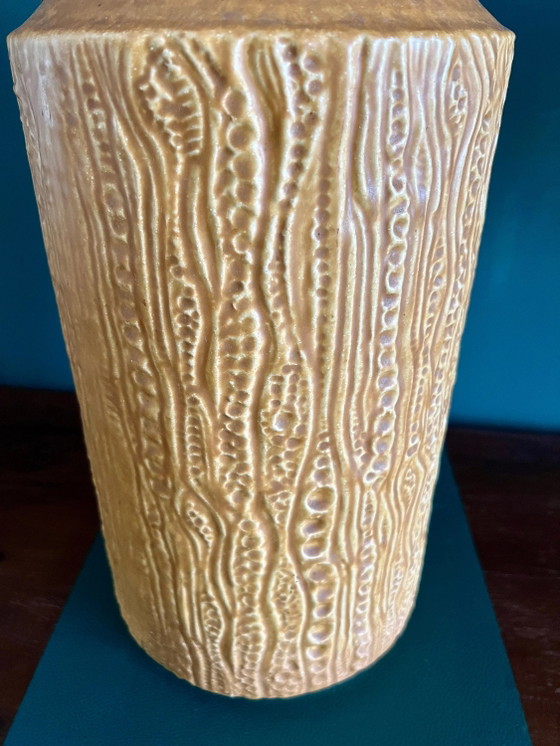 Rare! Carsten Tönnieshof Vase 7651-80, Perfect Condition, Made , Brown Mid-Century Floor Vase, Handmade (photo 5 of 9)