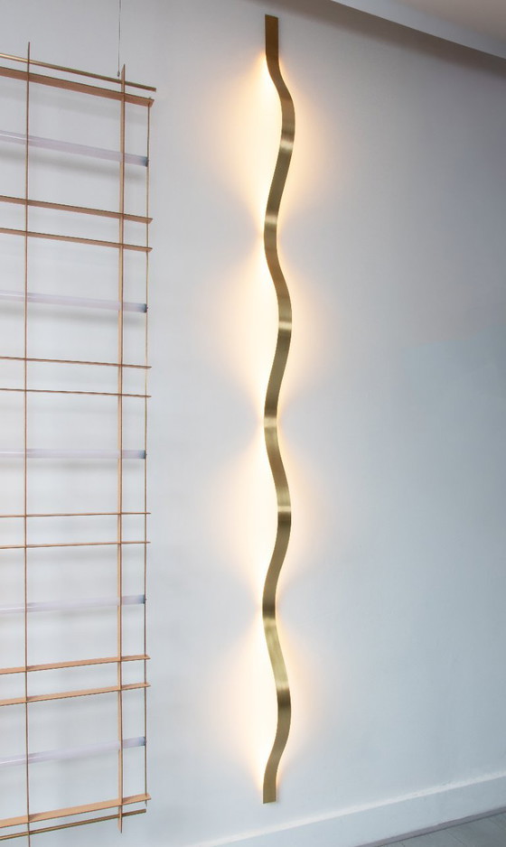 Image 1 of ARRAY Lighting - Sine Light Brass by David Derksen
