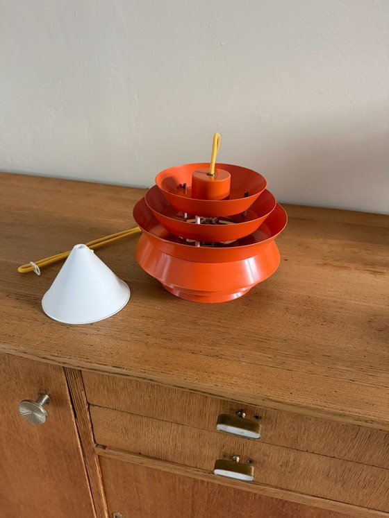 Lampada a sospensione Trava vintage - Carl Thore - Lampada di design svedese - Granhaga Metallindustri (photo 7 of 9)