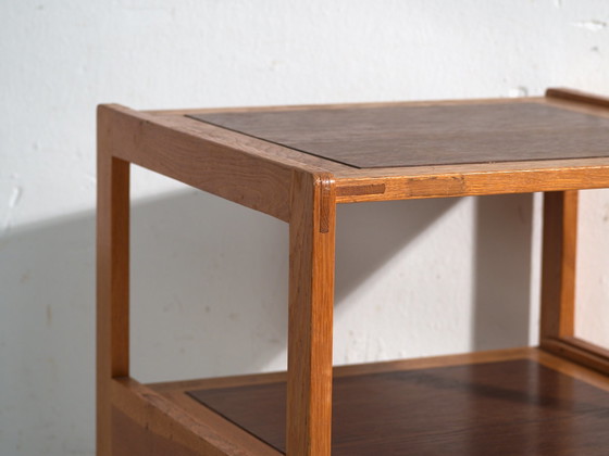 Vintage side table in wood – Central Europe, circa 1960 – Mid Century Modern (photo 27 of 40)