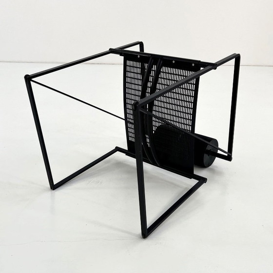 Image 1 of Silla Seconda negra de Mario Botta para Alias, década de 1980.