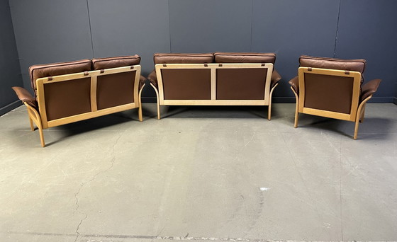 Image 1 of Set di divani vintage Scala di Dreipunkt International, anni '70