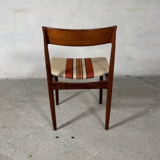 Image 1 of 6 Esszimmerstühle aus Palisanderholz – Rosengren Hansen, Dänemark