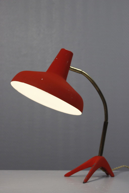 Desk Lamp Tripod Crowfoot 1950s