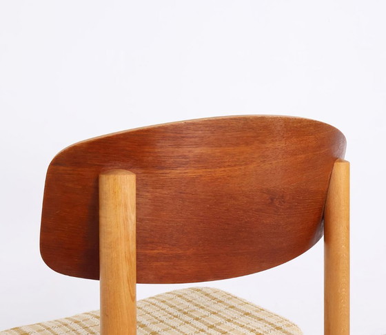 Børge Mogensen Model 122 Eetkamerstoelen, Søborg Møbelfabrik, 1952 – Textile, Wood (photo 9 of 13)