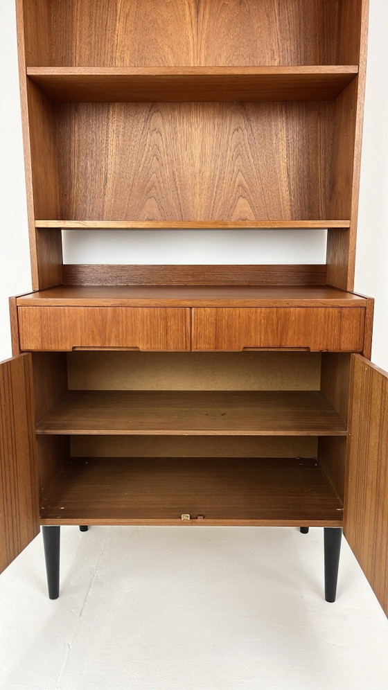 Librerie vintage svedesi in impiallacciatura di teak – Legno (photo 14 of 15)