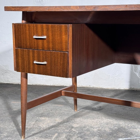 Mid-Century Hungarian Freestanding Writing Desk, 1960s – Dining tables, Chrome (photo 6 of 10)