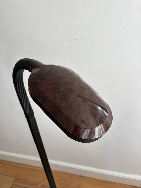 Image 1 of Lampadaire postmoderne vintage à col de cygne