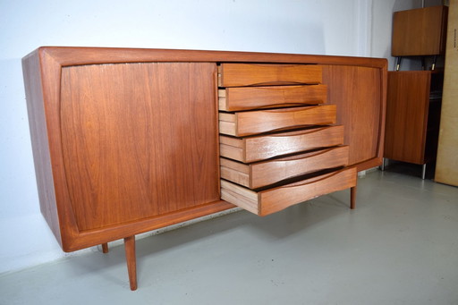 Buffet en teck Drylund exclusif, style danois vintage