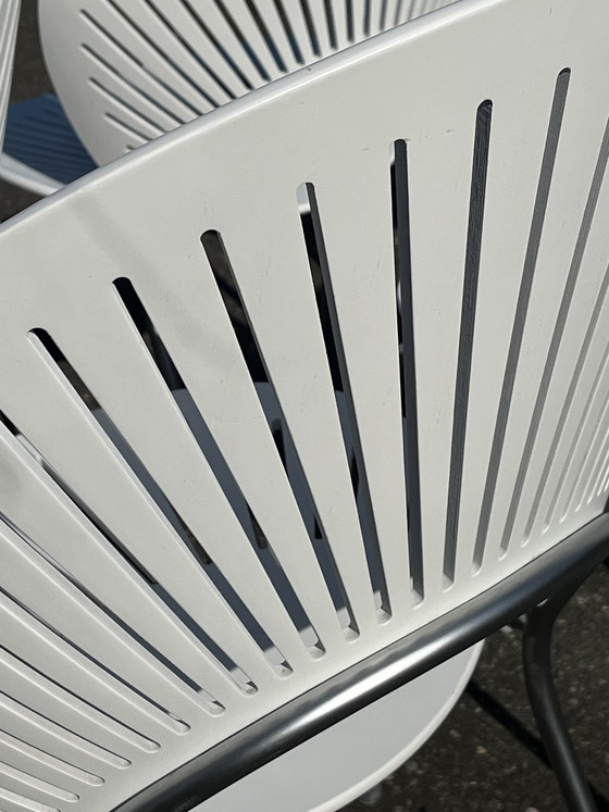 Image 1 of Set Van 8 Nanna Ditzel Stoelen “Trinidad” Voor Fredericia, Denemarken