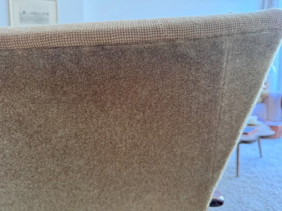 Two Nice Vintage Armchairs – Textile, Wood (photo 5 of 8)
