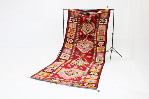 tappeto berbero vintage in lana Boujaad 