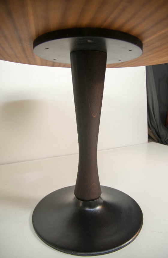 Image 1 of Mesa de comedor con pedestal de mediados de siglo de Dřevotvar Jablonné, década de 1960, restaurada