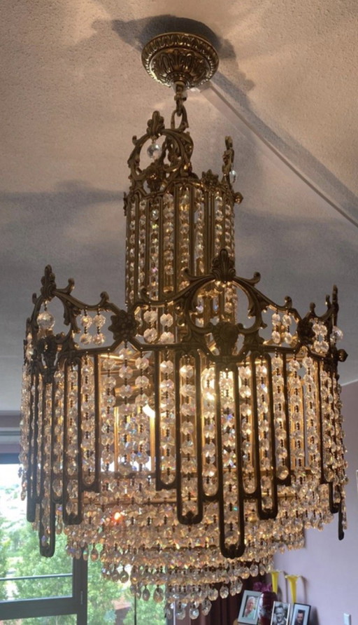 Lampadario classico in stile francese o Maria Teresa