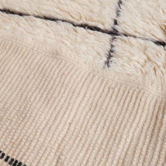 Image 1 of Tapis Beni Ouarain en laine authentique 250cmx150cm