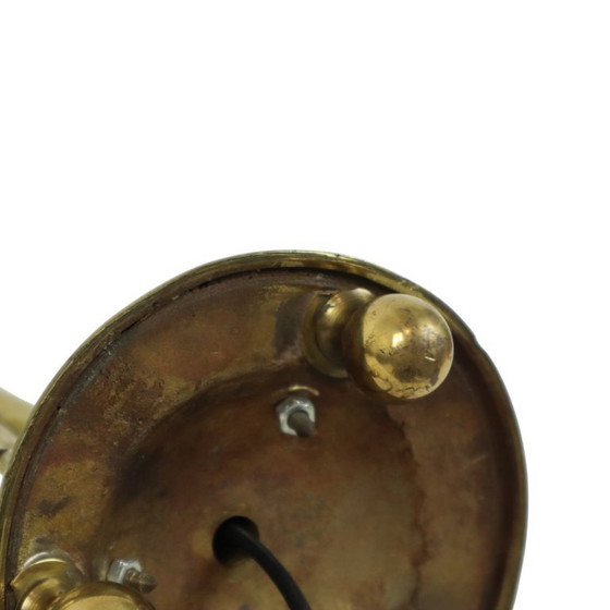 Image 1 of Floral Table Lamp Art Nouveau Style