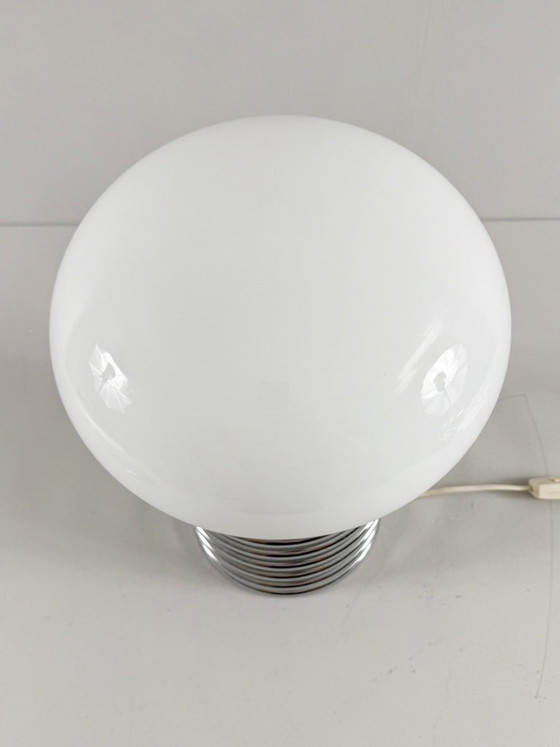 Image 1 of INGO MAURER. per Honsel, lampada da tavolo a spirale, Germania, anni '70
