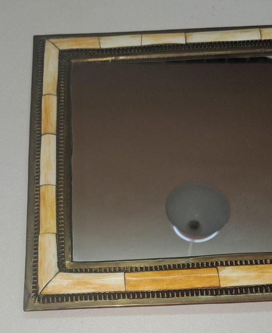 Arabian Mirror, Glass, Stone, Beige (photo 8 of 11)