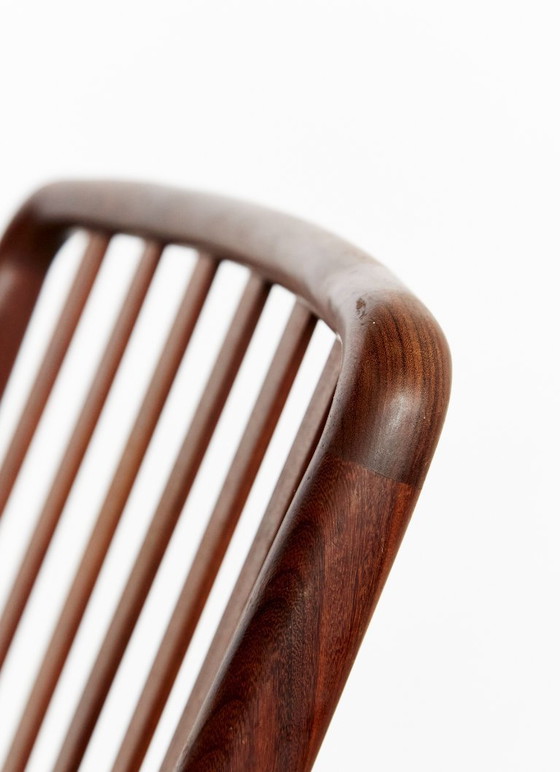 Image 1 of Svend Åge Madsen Teak Dining Chairs for Nørre Broby Maskinsnedkeri