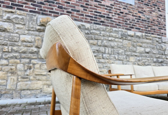 Image 1 of Ensemble de sièges Knoll Antimott années 60, canapé, fauteuils, bancs, style vintage milieu du siècle