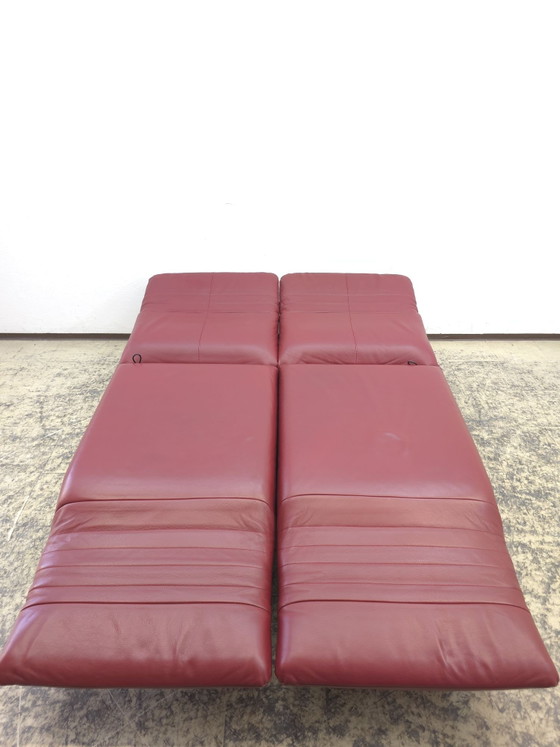 Rolf Benz Plura Sofa Designer Sofa Leather Sofa Couch Function – 2 seaters (photo 7 of 15)