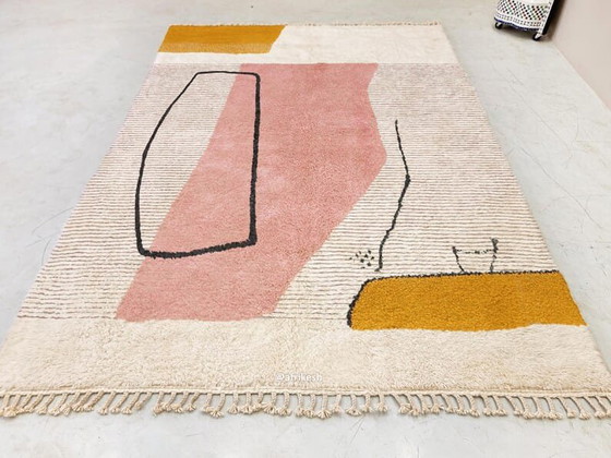 Alfombra auténtica tradicional de lana natural, tamaño 300 x 300 cm. – ABM, Wool (photo 3 of 7)