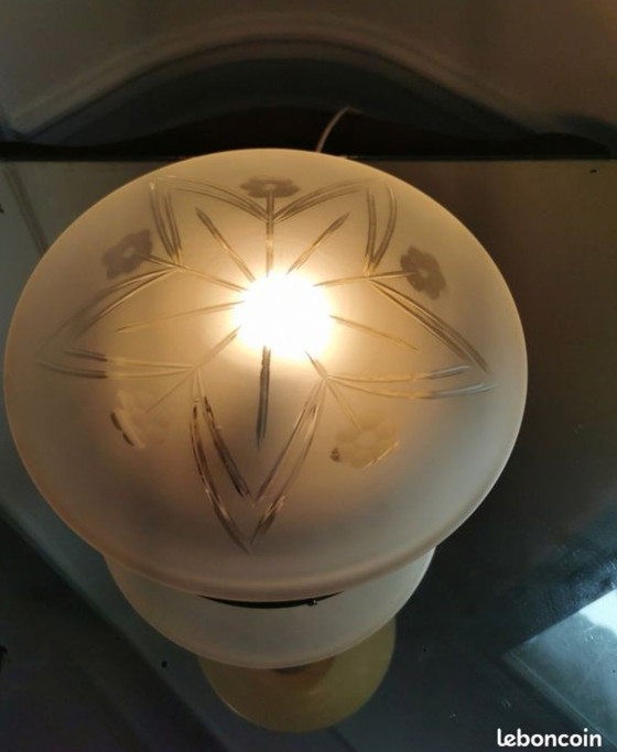 Image 1 of Italian Art Deco Ceiling Light