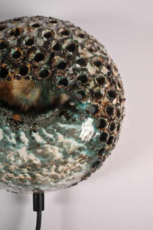 Danish ceramic wall lamp