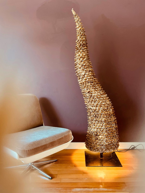 Image 1 of Unieke Bohemian vloerlamp