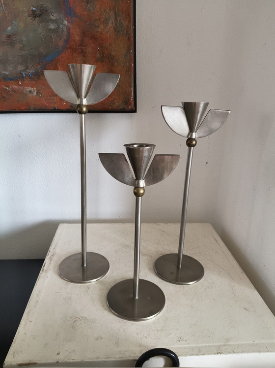 Image 1 of chandeliers postmodernes de style Memphis au design vintage