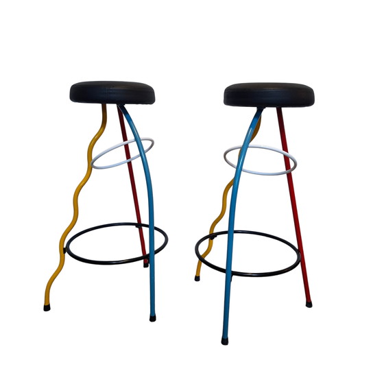 Image 1 of Sgabello da bar Javier Mariscal 'Duplex' BD Barcelona prezzo set