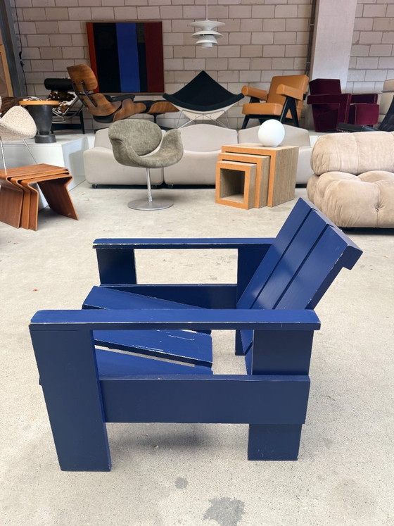 Vintage Crate chair By Gerrit Rietveld (stock: 4) – Armchairs, Wood, Modern (photo 15 of 22)