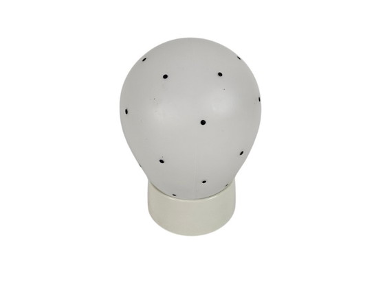 Image 1 of Philips - Flush Mount - Ceiling Light - polka dot pattern - opaline - 1950s