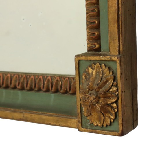 Image 1 of Groene Gouden Spiegel Begin 20ste Eeuw