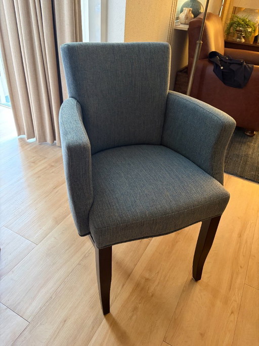 Lot de 4 Chaises de Salle à Manger Mulleman Soho Bleues