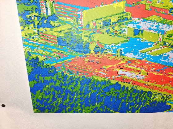 Image 1 of Zeefdruk op canvas Henk van der Vet fokker