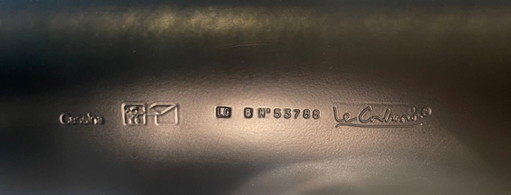 Tavolo Cassina LC6 (piano in vetro fuso)