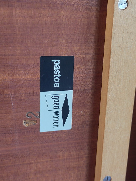 Image 1 of Vintage Pastoe dining table wenge wood