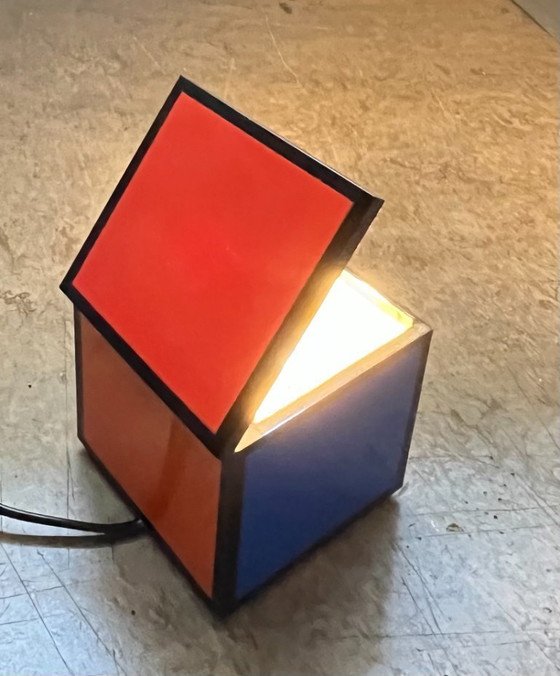 Two-piece Cini & Nils Cuboluce Table Lamp - Pentacolor Edition – Cini&Nils, Plastic (photo 4 of 5)