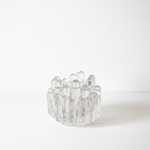 Kosta Boda Polar Kandelaar– Göran Wärff – Zweeds Kristal Design 1970
