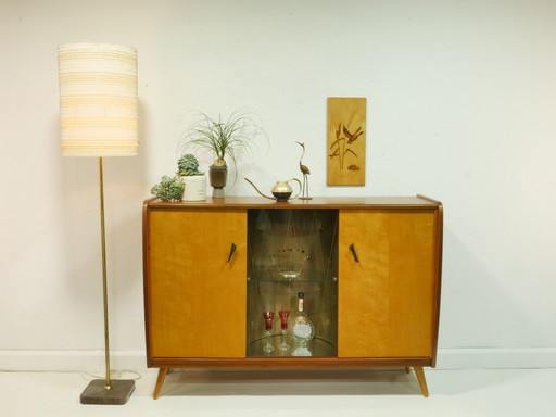 Vintage sideboard with bar, 1960s, Germany