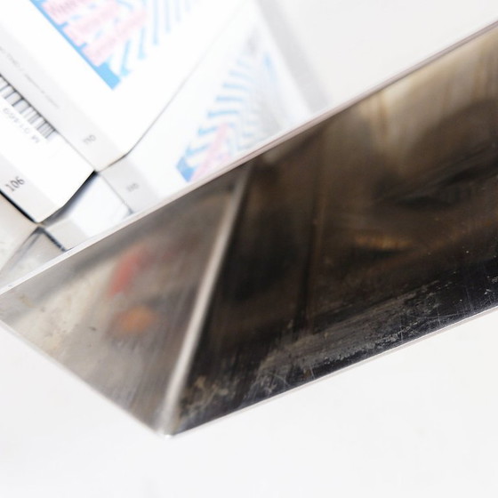 Image 1 of Porte-revues sculptural italien de G. Giuliana, Mazza Sergio pour Krupp - 1970