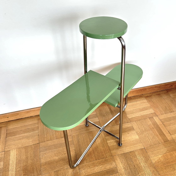 Image 1 of Functionalist Plant Stand by Vichr & Spol., Marked