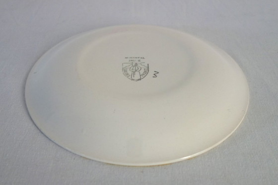 Image 1 of 6 piatti piani Salins, modello vintage Montreal