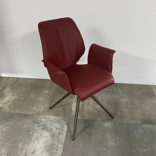 Uf, juego de 6 – Bert Plantagie, eetkamerstoelen, Leather, Calfskin (photo 2 of 7)