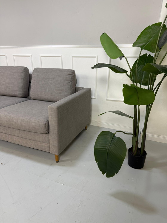 Image 1 of Bolia Scandinavia Sofa Designer Gray Fabric Couch Corner Sofa