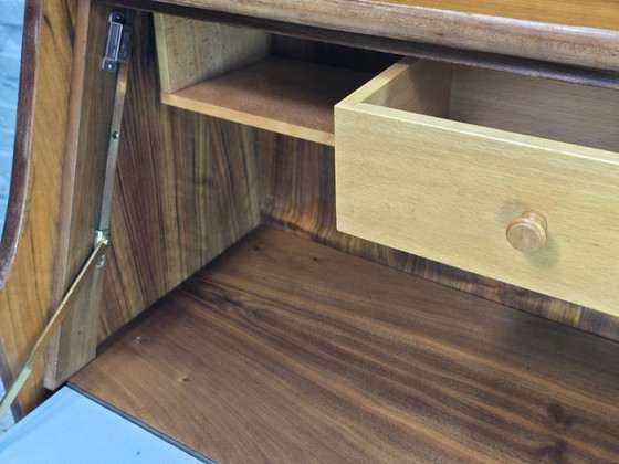 Image 1 of Mobiletto da scrittura laccato lucido dal design vintage, anni '60