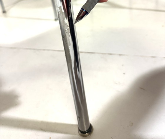 Image 1 of 6 ICF De Padova T-stoelen van Katavolos, Kelley en Littell, Italië 1950's