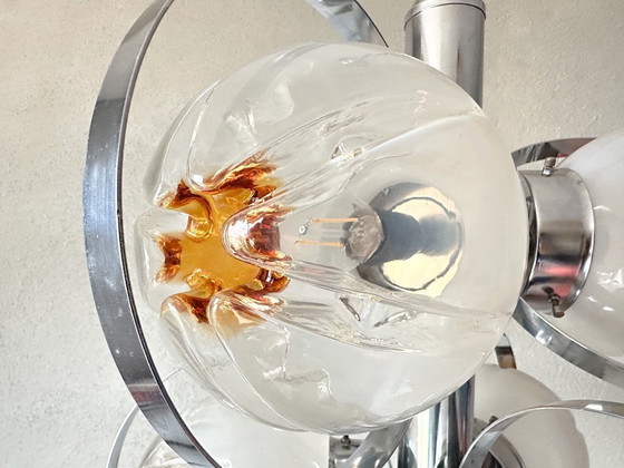 Image 1 of Lampe Sputnik vintage Mazegga