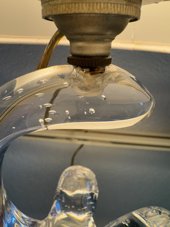 Image 1 of Small Crystal Lamp Schneider 50's